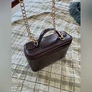 ❤️ A New Day Brown Croc-Embossed faux leather Women's Bag